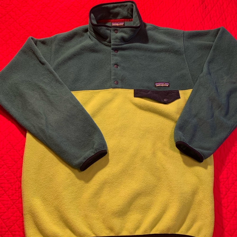Patagonia synchilla fleece jacket